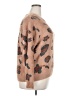Simply Southern 100% Polyester Animal Print Tan Pullover Sweater Size XXL - photo 4