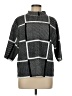 Belldini Houndstooth Gray Poncho Size M - photo 1