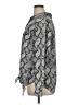 INC International Concepts 100% Polyester Animal Print Silver Long Sleeve Blouse Size 16w - photo 5