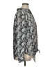 INC International Concepts 100% Polyester Animal Print Silver Long Sleeve Blouse Size 16w - photo 4
