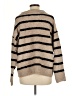 BKE Stripes Tan Pullover Sweater Size L - photo 2