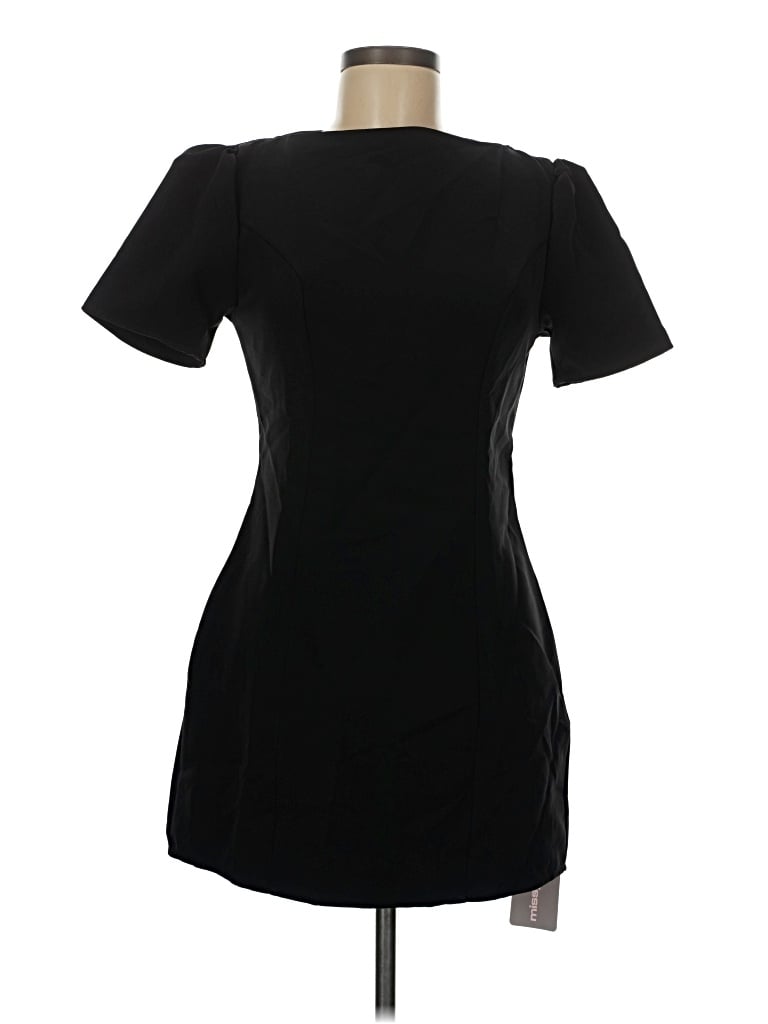 Pre-owned Missguided Casual Dress In Black