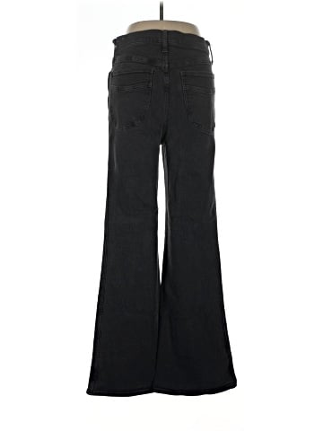 Madewell 11" High-Rise Flare Jeans in Crosson Wash (view 2)