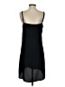 Unbranded Solid Black Casual Dress Size S - photo 2