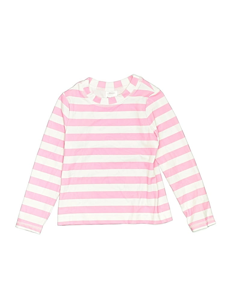Pre-owned Hanna Andersson Kids' Long Sleeve T-shirt In Pink