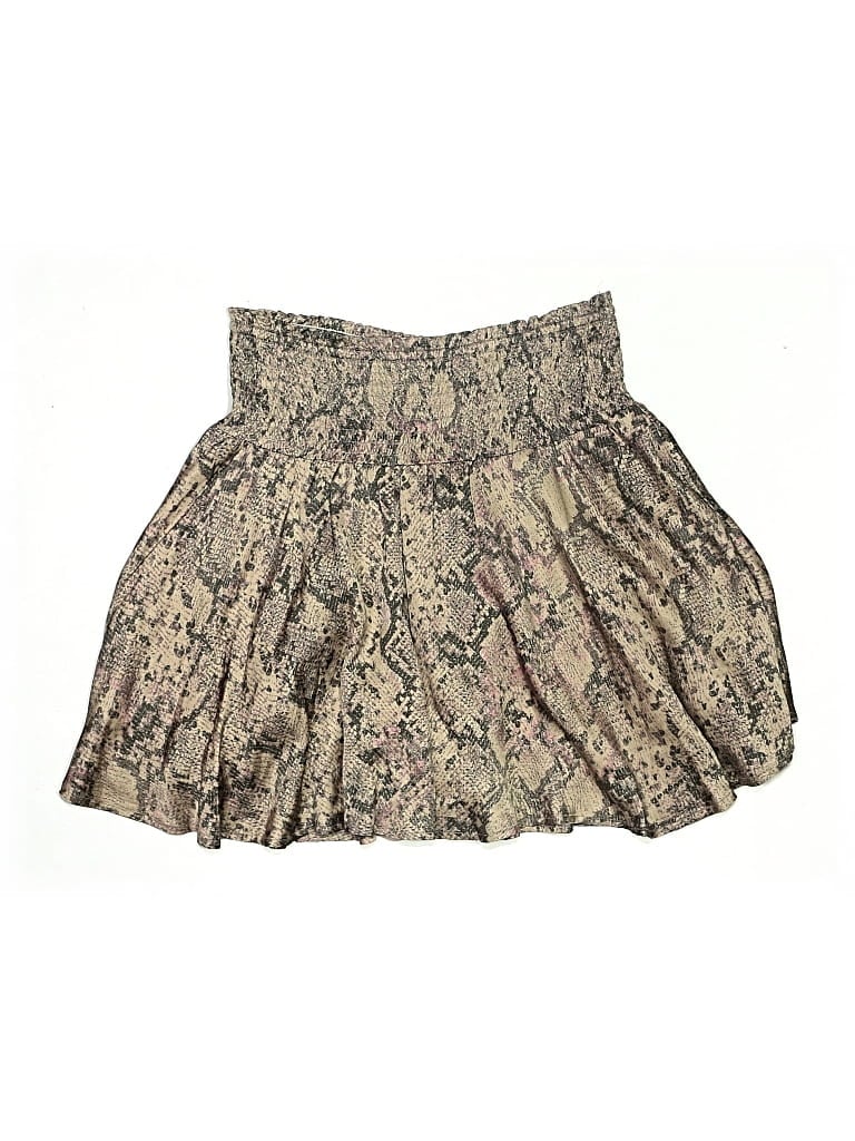 Karlie Casual Skirt In Tan