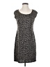 Nine West Animal Print Gray Casual Dress Size S - photo 1