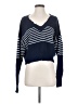 525 America 100% Cotton Stripes Blue Pullover Sweater Size S - photo 1