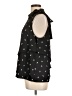 Vince Camuto Black Sleeveless Blouse Size L - photo 5