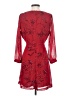 Madewell 100% Polyester Red Cocktail Dress Size 4 - photo 2