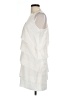 Madison Marcus 100% Silk Ivory Cocktail Dress Size L - photo 5