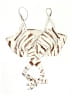 Unbranded Ivory White Swimsuit Top Size 3X - photo 1