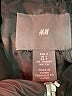 H&M 100% Polyester Solid Black Track Jacket Size S - photo 6