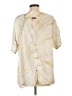 Hard Tail Ivory Short Sleeve Blouse Size L - photo 2
