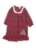 Assorted Brands 100% Polyester Plaid Red Dress Size 3T - photo 1