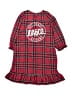 Assorted Brands 100% Polyester Plaid Red Dress Size 3T - photo 2
