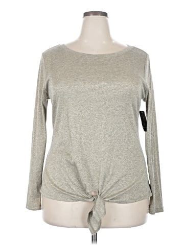 INC International Concepts Long Sleeve Top (view 1)