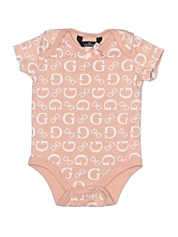 Guess Baby Short Sleeve Onesie (view 1)
