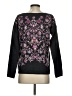J.Jill Paisley Black Pullover Sweater Size S - photo 2