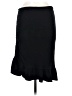 M.S.S.P. Solid Black Formal Skirt Size M - photo 2