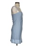 ASOS 100% Polyester Solid Blue Cocktail Dress Size 4 - photo 4