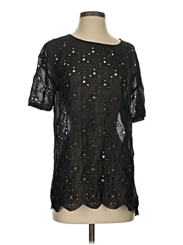 Broadway & Broome Short Sleeve Blouse (view 1)
