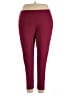 Unbranded Solid Burgundy Active Pants Size 5X - photo 1