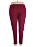 Unbranded Solid Burgundy Active Pants Size 5X - photo 2
