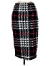 Shein Houndstooth Black Formal Skirt Size M - photo 2