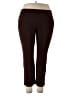Assorted Brands Burgundy Active Pants Size 3X - photo 1