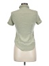 Express Green Short Sleeve Button-Down Shirt Size 7 - 8 - photo 2
