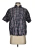 Madewell 100% Cotton Plaid Gray Short Sleeve Button-Down Shirt Size XXS - photo 1