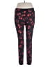 Lularoe Floral Red Active Pants Size XL (estimated) - photo 1