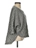 Deletta Stripes Gray Pullover Sweater Size XS - photo 4