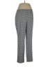 Kasper 100% Polyester Houndstooth Gray Casual Pants Size 10 - photo 1