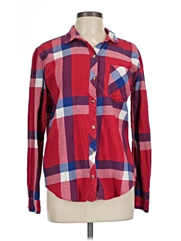 BDG Long Sleeve Button-Down Shirt (view 1)