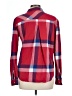 BDG 100% Cotton Plaid Red Long Sleeve Button-Down Shirt Size L - photo 2