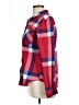 BDG 100% Cotton Plaid Red Long Sleeve Button-Down Shirt Size L - photo 5