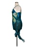 Unbranded Tie-dye Teal Cocktail Dress Size L - photo 5