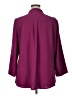 Chico's 100% Polyester Burgundy 3/4 Sleeve Blouse Size XL (3) - photo 2