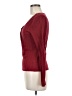 Shein Burgundy Long Sleeve Henley Size 6 - photo 5
