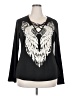 Shein Curve Black Long Sleeve Blouse Size 18 Plus (3) - photo 1