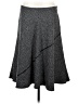 Malcolm & Co. Chevron-herringbone Gray Casual Skirt Size 8 - photo 1