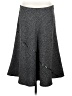 Malcolm & Co. Chevron-herringbone Gray Casual Skirt Size 8 - photo 2