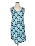 Mudd 100% Rayon Argyle Blue Casual Dress Size XL - photo 1