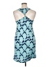 Mudd 100% Rayon Argyle Blue Casual Dress Size XL - photo 2