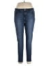 De Collection Solid Blue Jeans Size 14 - photo 1