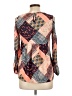 Moa Moa 100% Polyester Orange 3/4 Sleeve Blouse Size XL - photo 2