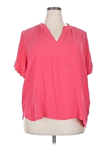 Well Worn Short Sleeve Blouse (view 1)