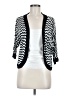 Lipstick 100% Rayon Chevron-herringbone Black Cardigan Size M - photo 1